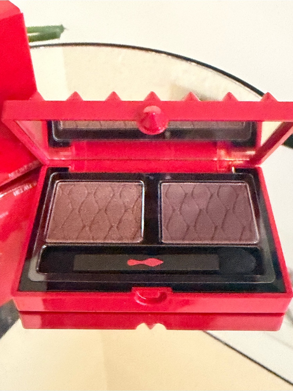CHRISTIAN LOUBOUTIN Abracadabra Le Duo Ambretta Brown Eyeshadow Palette NIB
